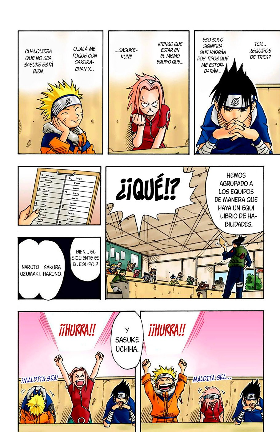 Read Naruto Full Color ES Manga Online