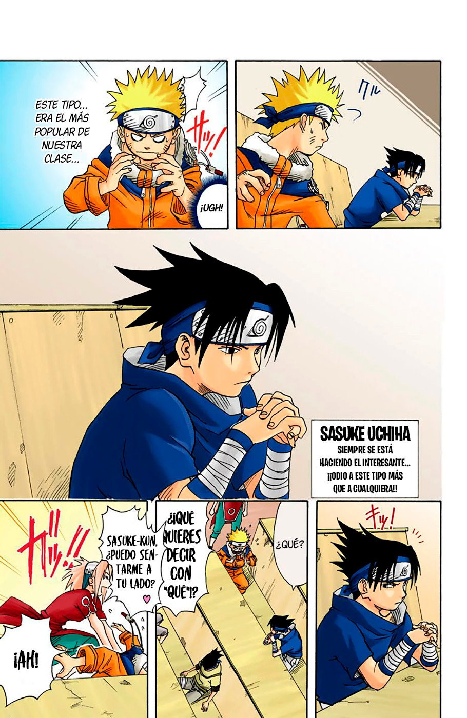 Read Naruto Full Color ES Manga Online