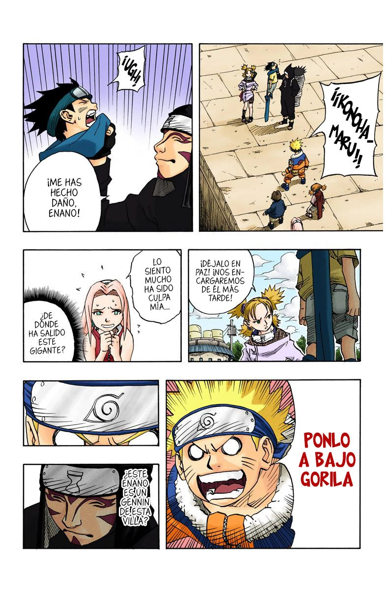 Read Naruto Full Color ES Manga Online