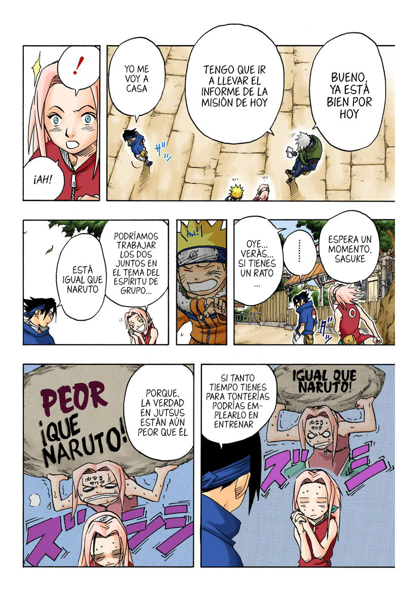 Read Naruto Full Color ES Manga Online
