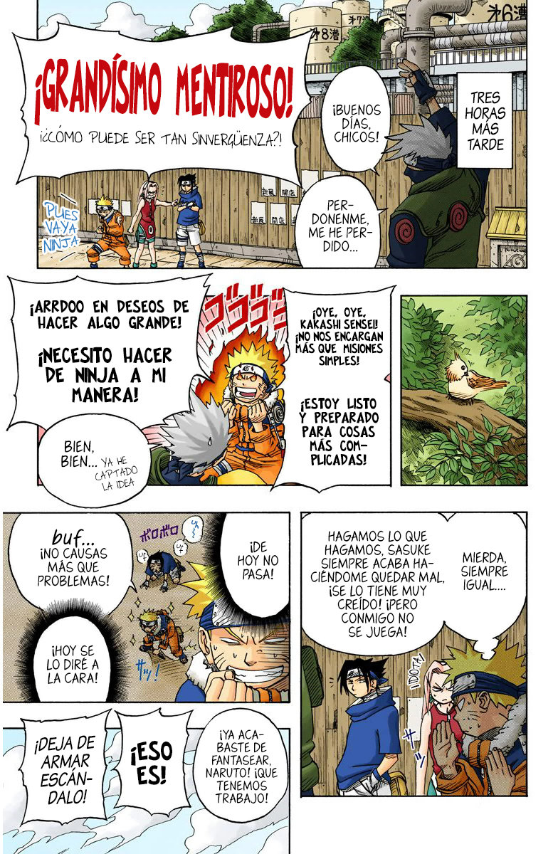 Read Naruto Full Color ES Manga Online