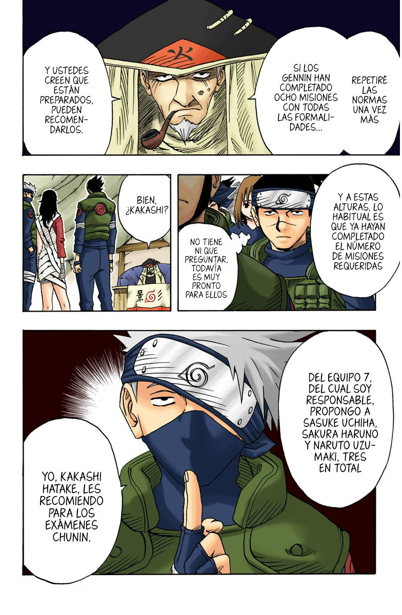Read Naruto Full Color ES Manga Online