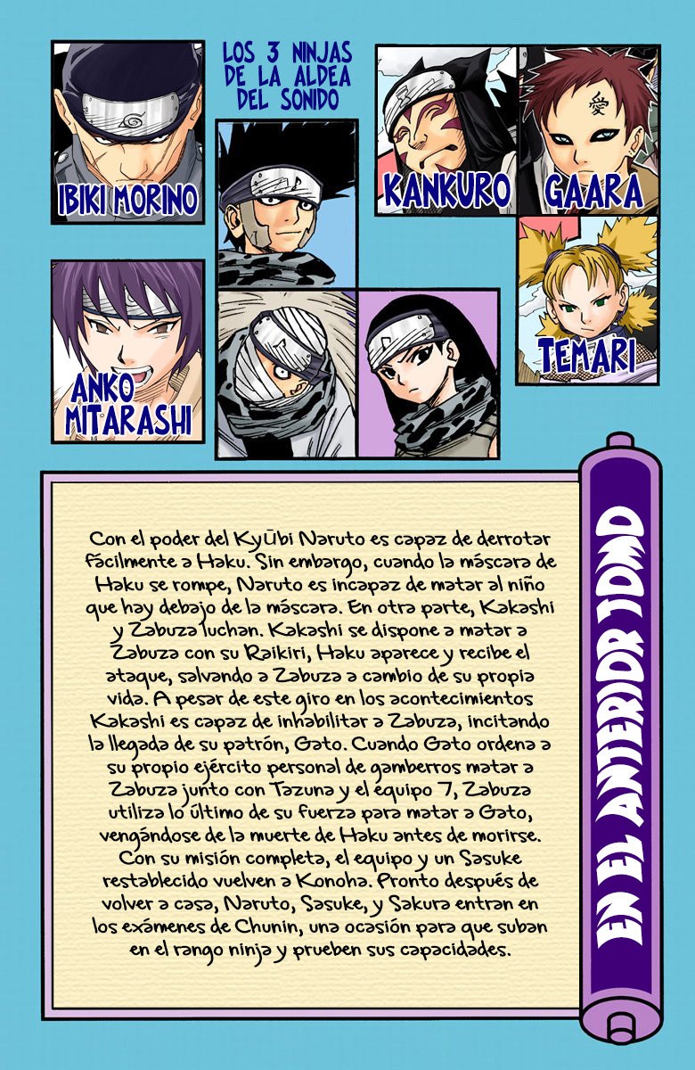 Read Naruto Full Color ES Manga Online