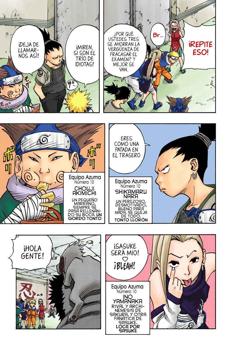 Read Naruto Full Color ES Manga Online