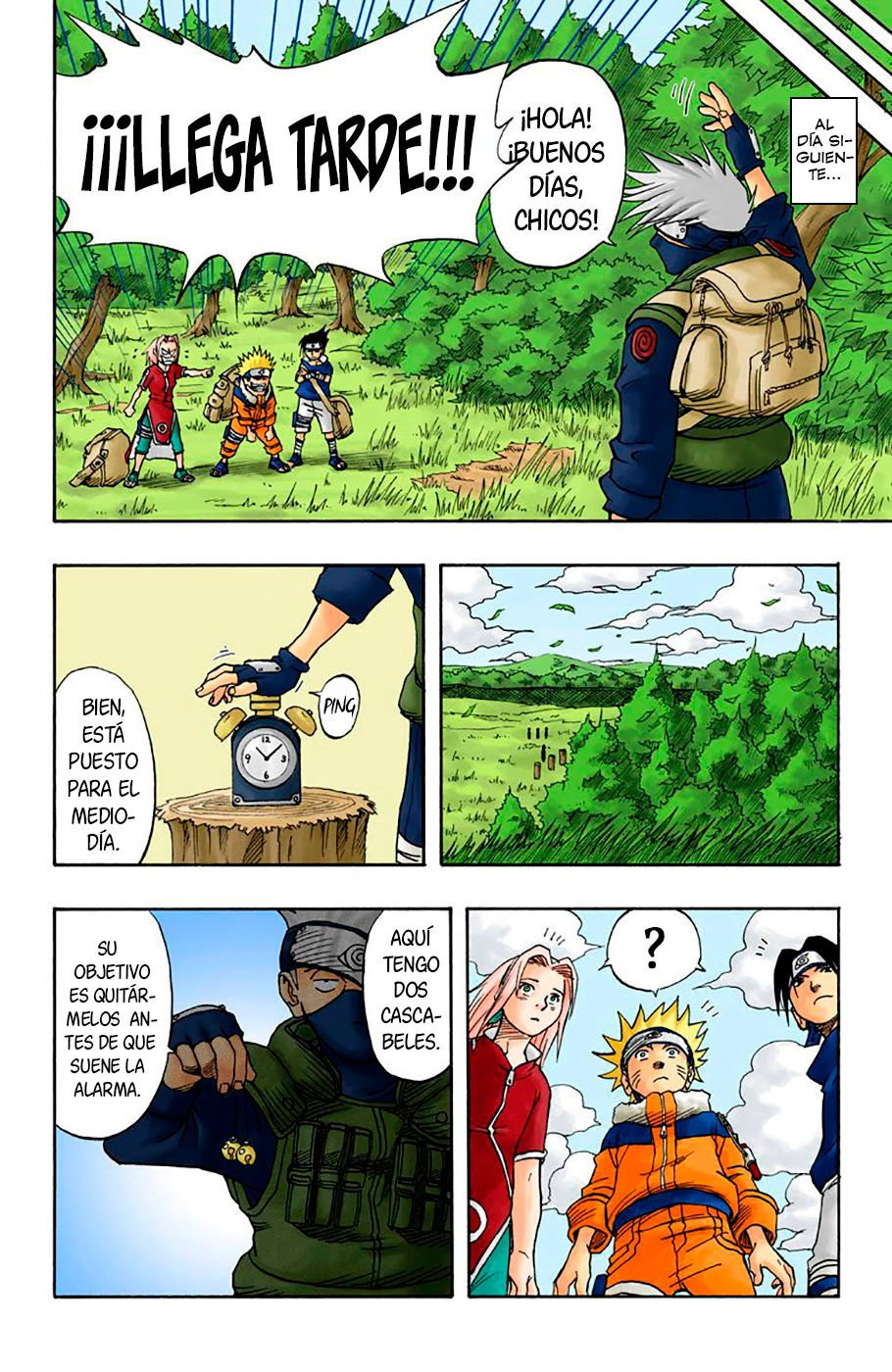 Read Naruto Full Color ES Manga Online