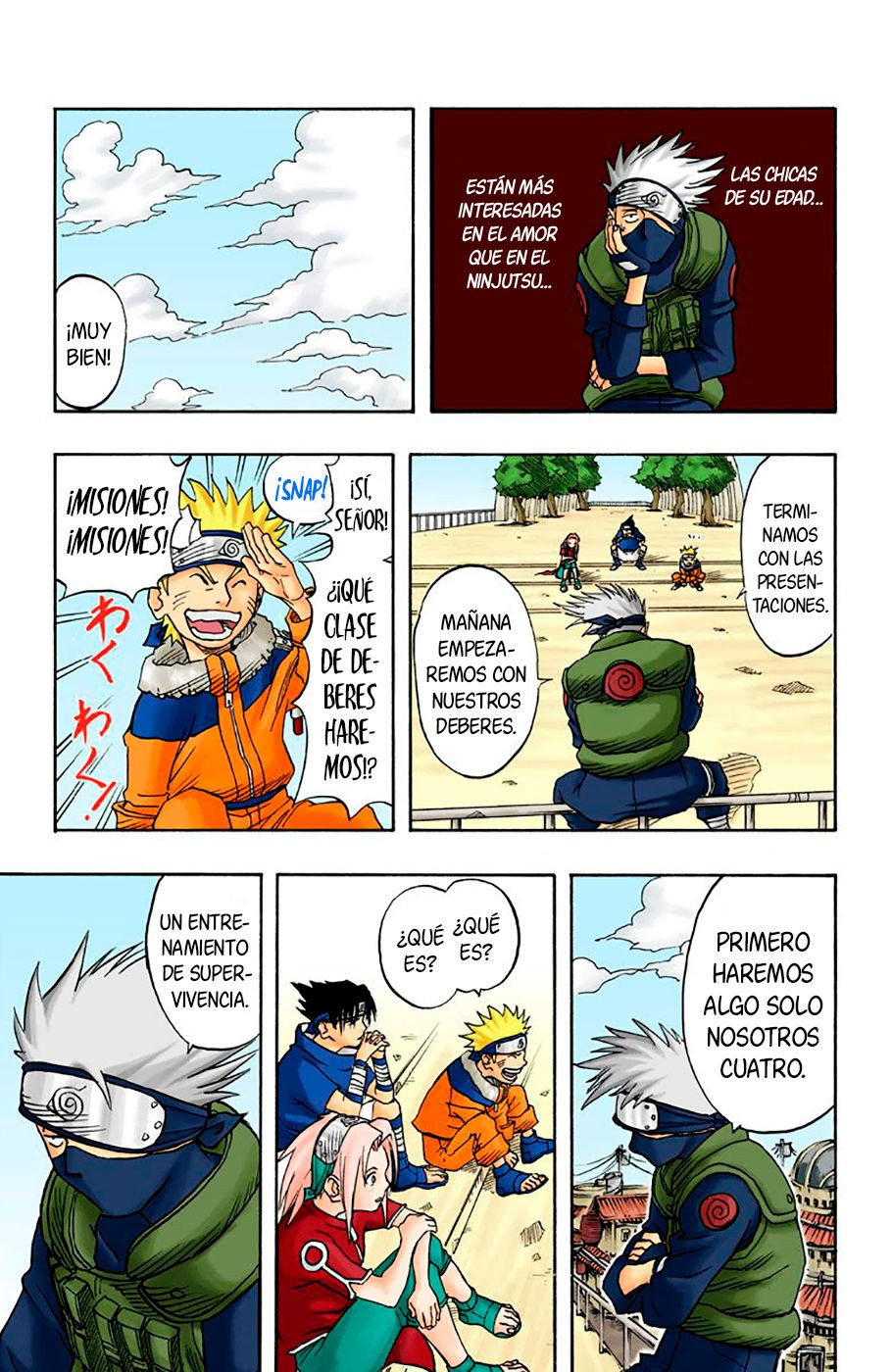 Read Naruto Full Color ES Manga Online