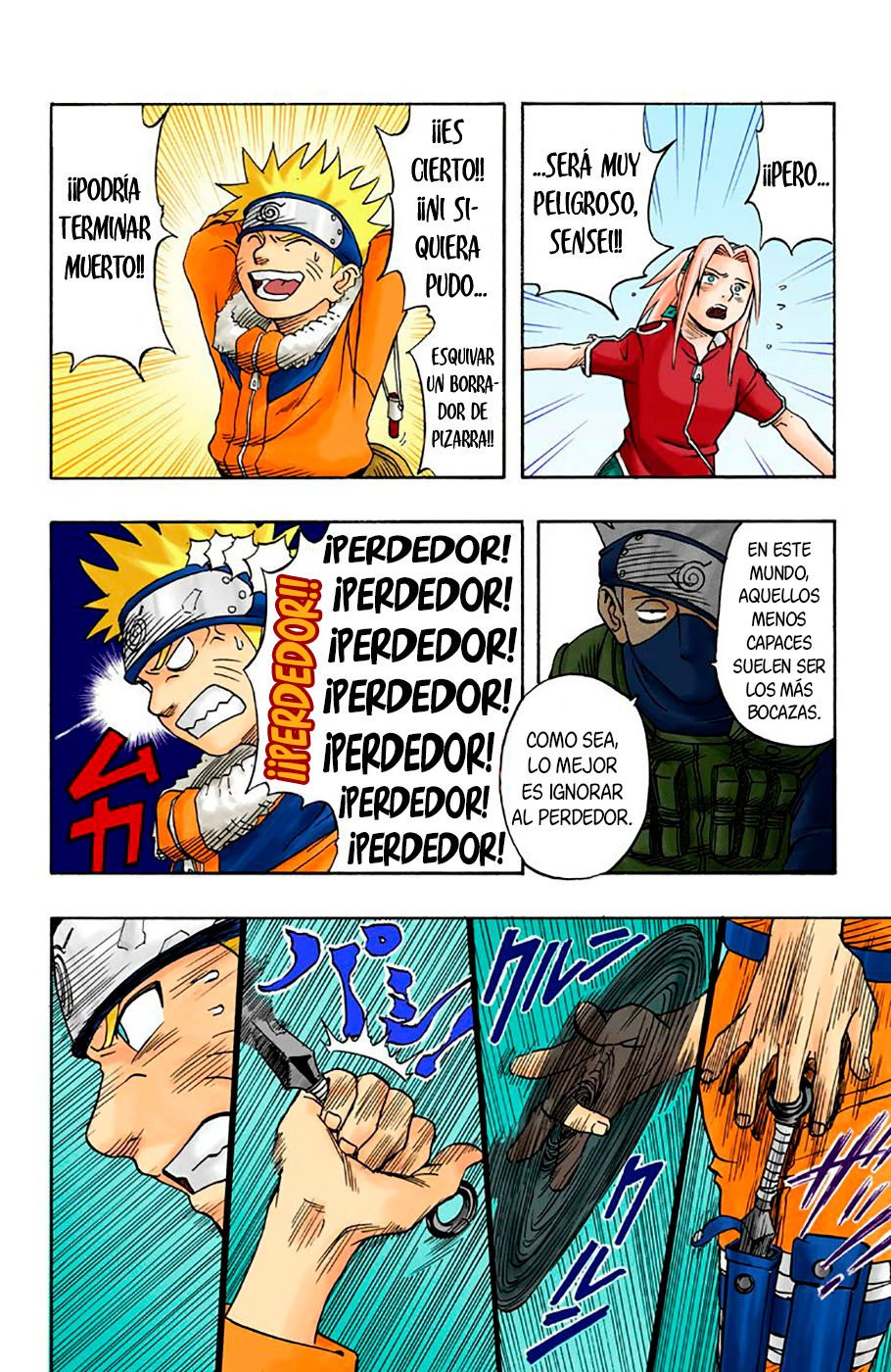Read Naruto Full Color ES Manga Online