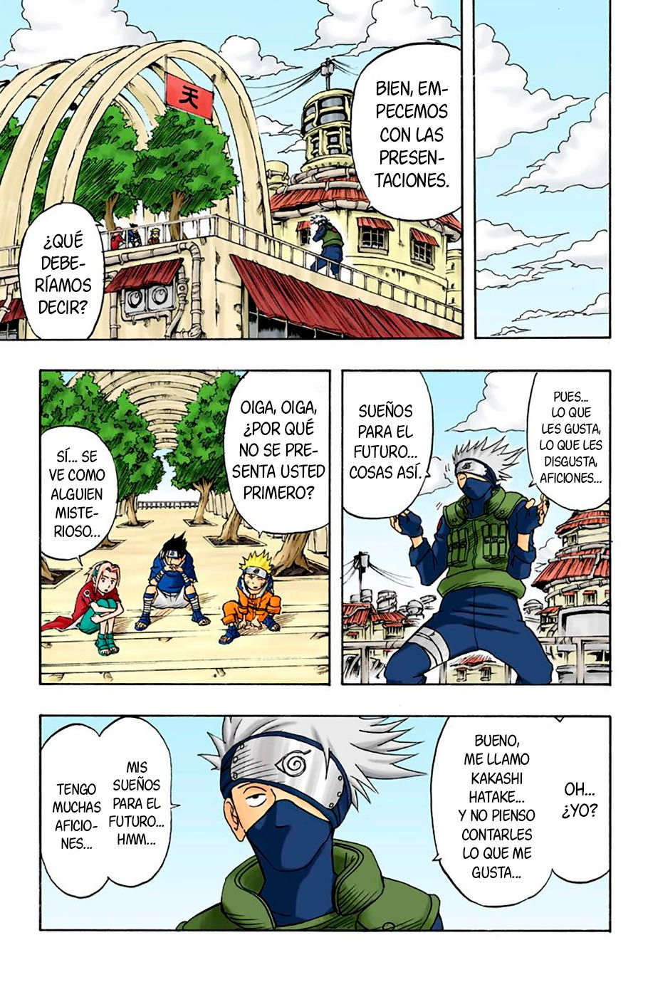 Read Naruto Full Color ES Manga Online