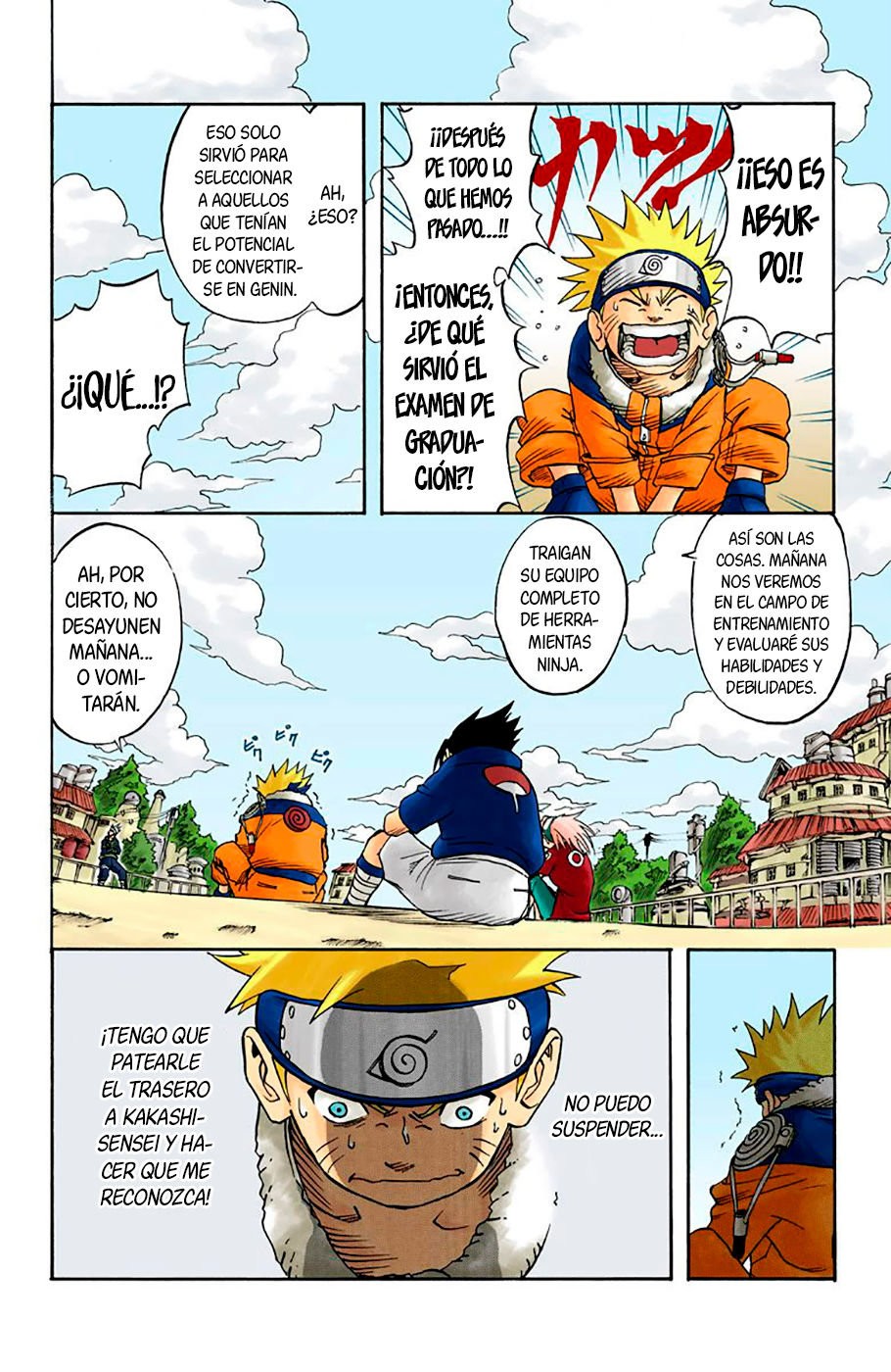 Read Naruto Full Color ES Manga Online