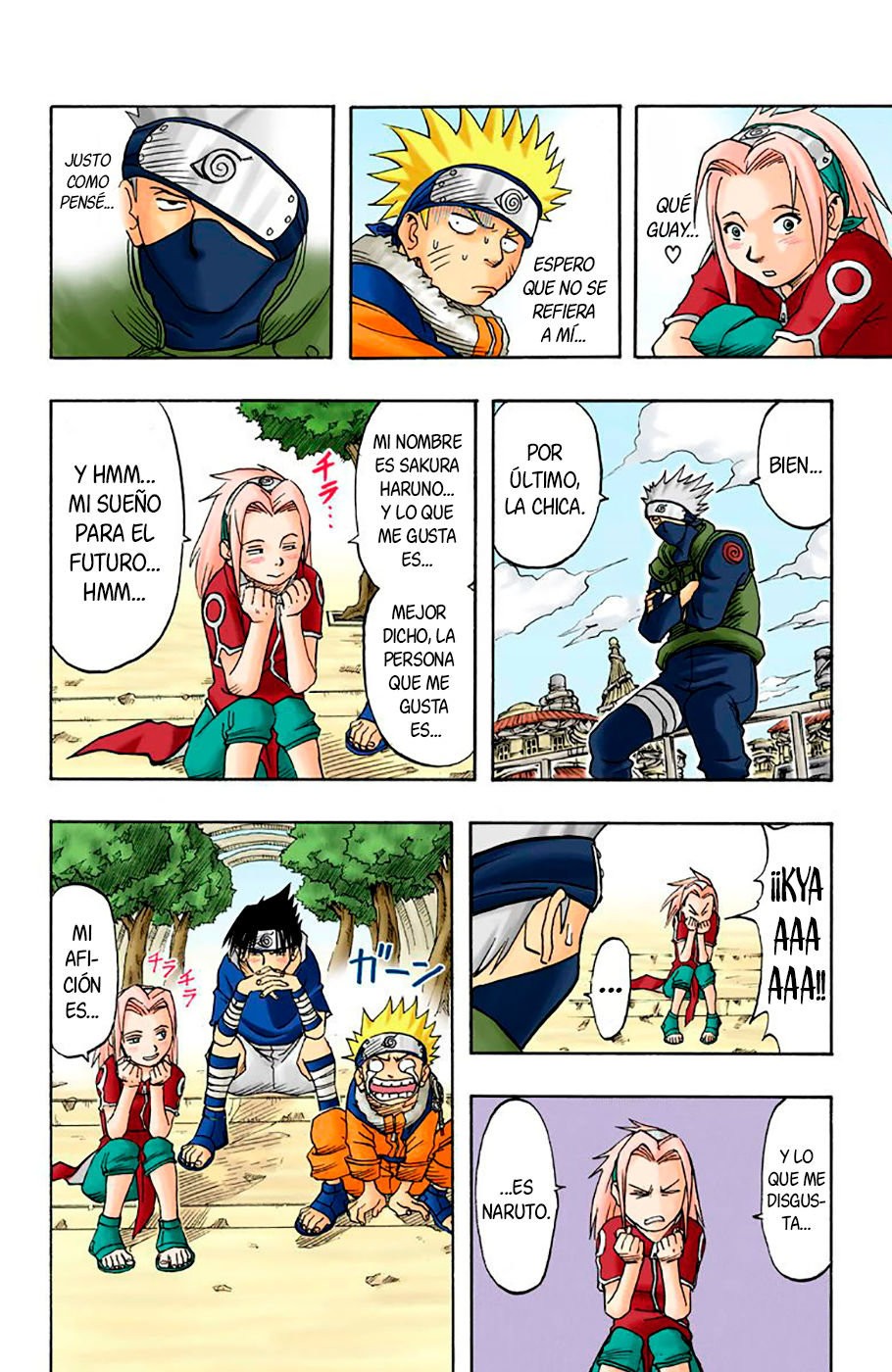 Read Naruto Full Color ES Manga Online