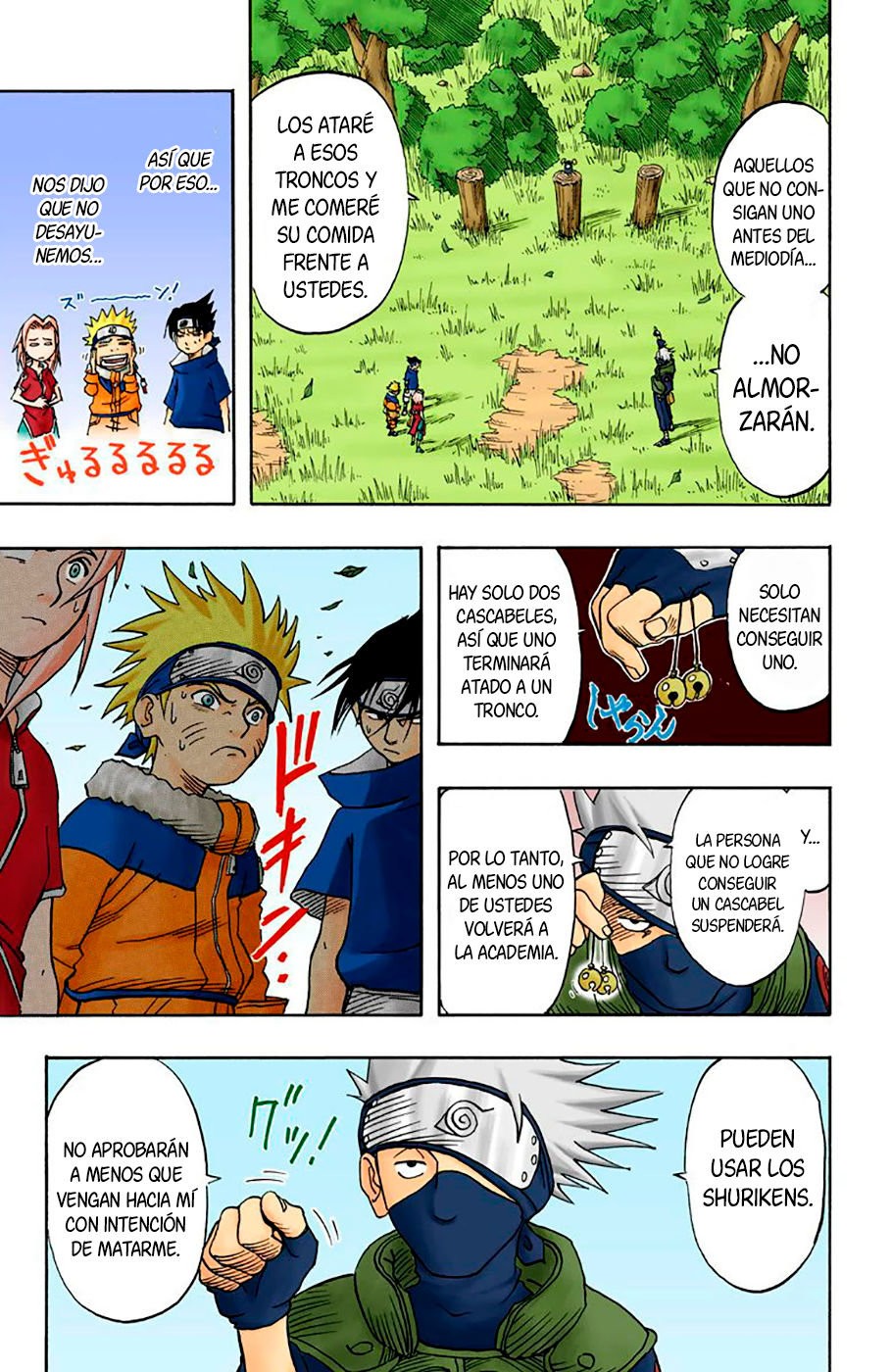 Read Naruto Full Color ES Manga Online