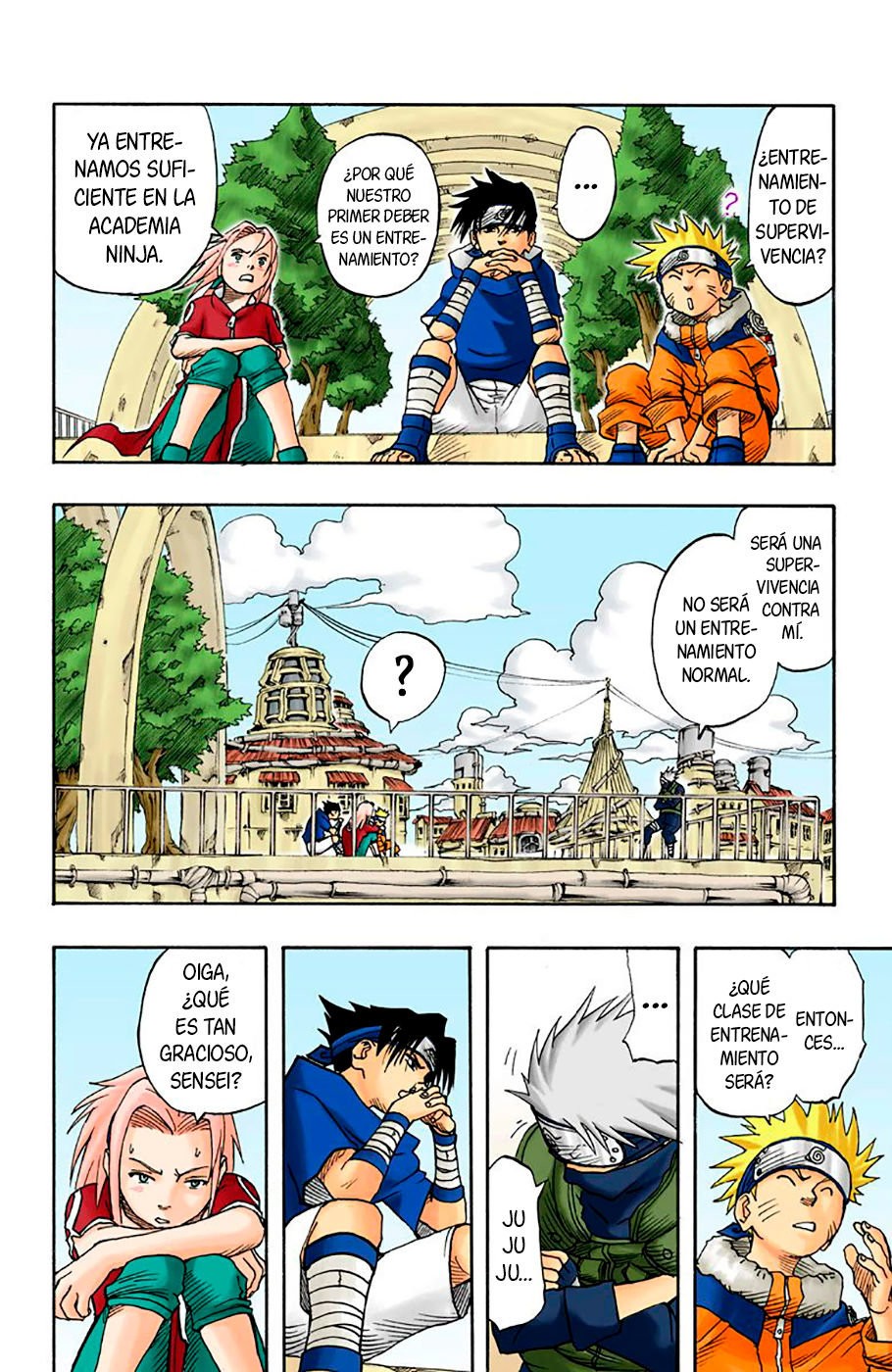 Read Naruto Full Color ES Manga Online