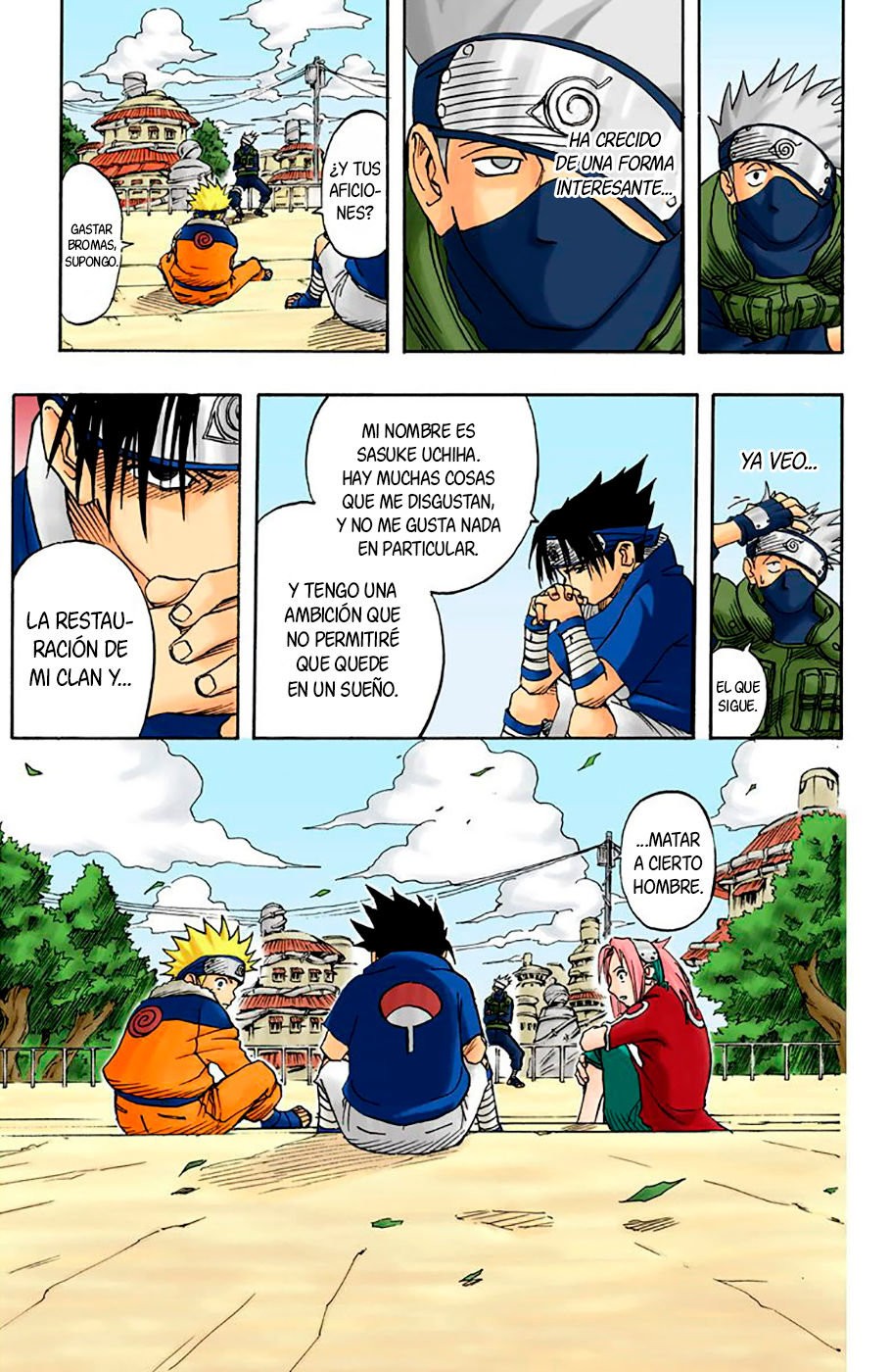 Read Naruto Full Color ES Manga Online