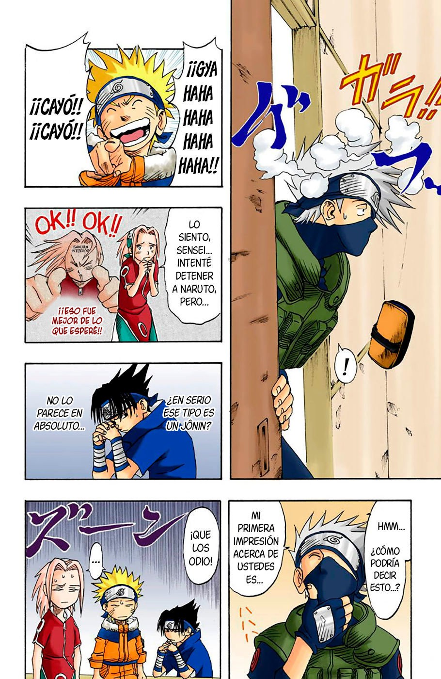 Read Naruto Full Color ES Manga Online