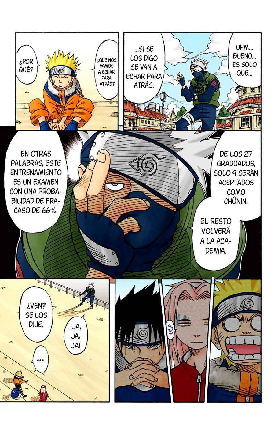 Read Naruto Full Color ES Manga Online