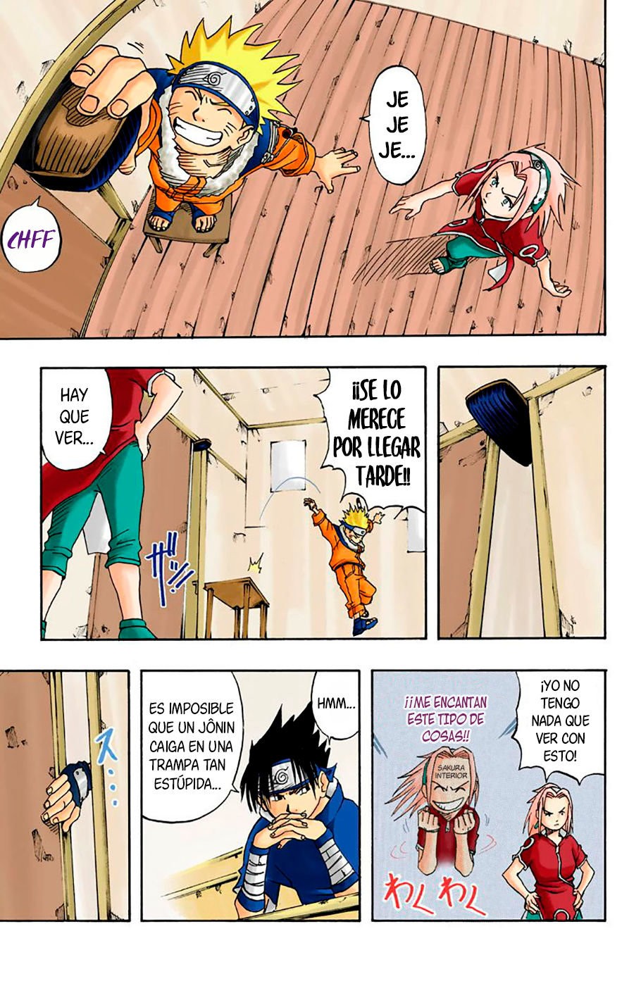 Read Naruto Full Color ES Manga Online
