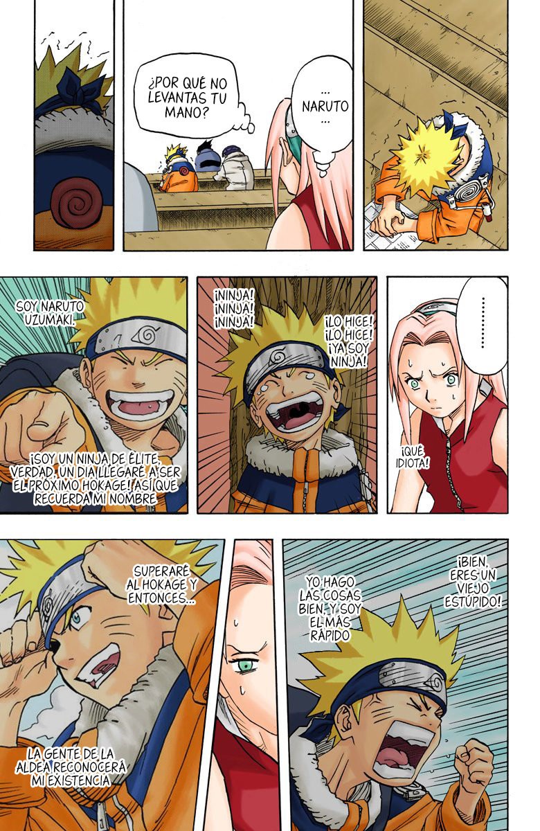 Read Naruto Full Color ES Manga Online
