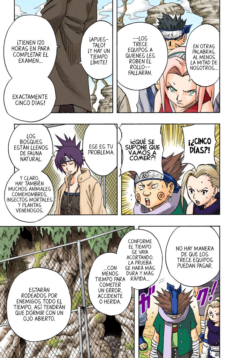 Read Naruto Full Color ES Manga Online