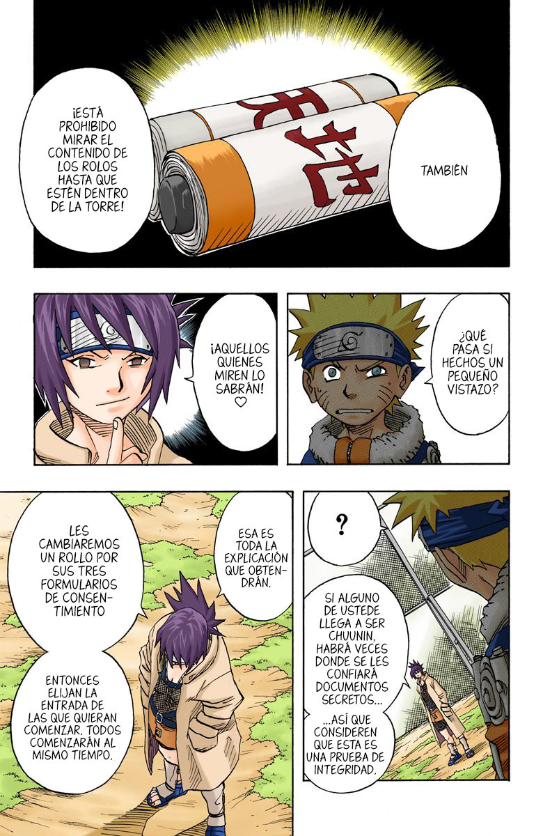 Read Naruto Full Color ES Manga Online