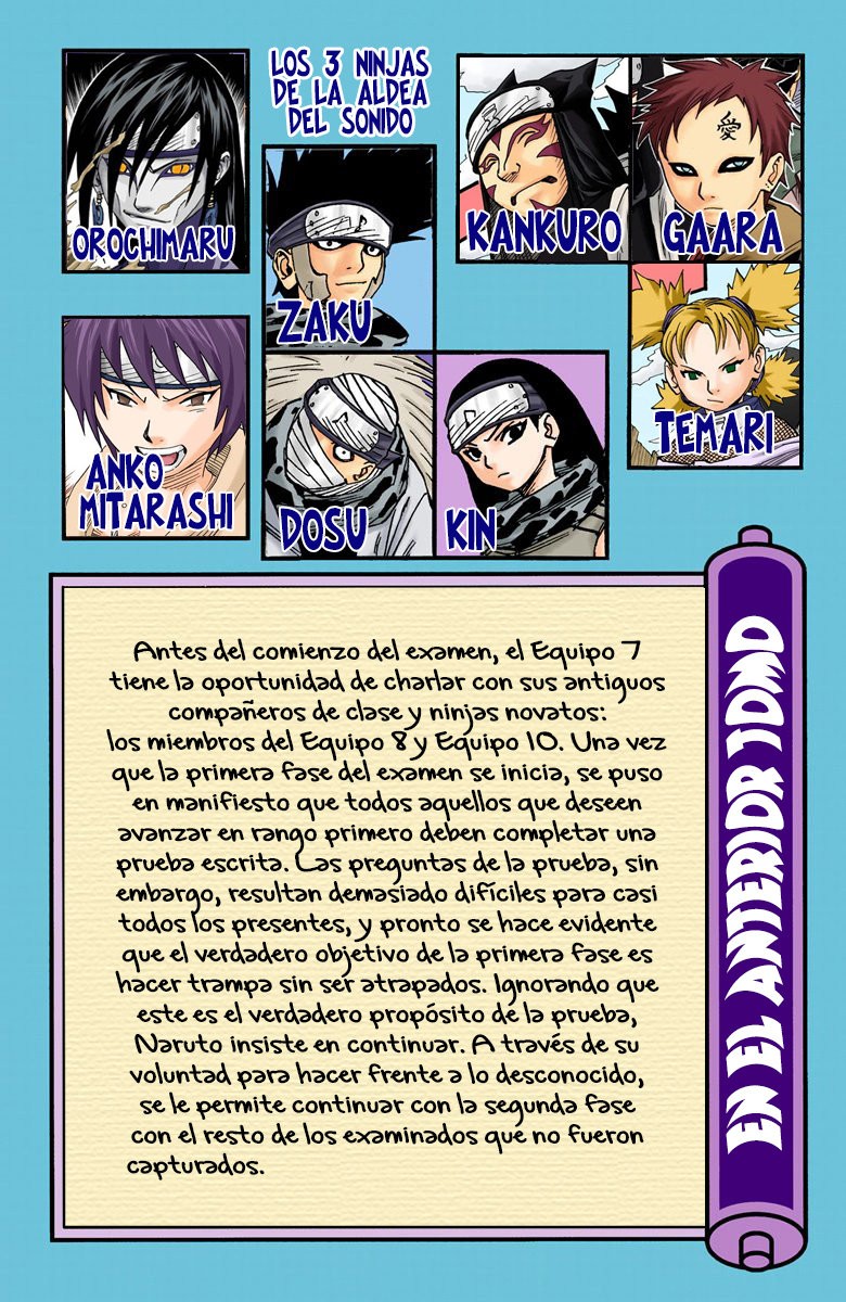 Read Naruto Full Color ES Manga Online
