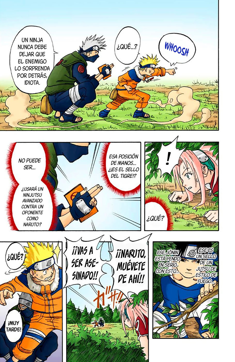 Read Naruto Full Color ES Manga Online