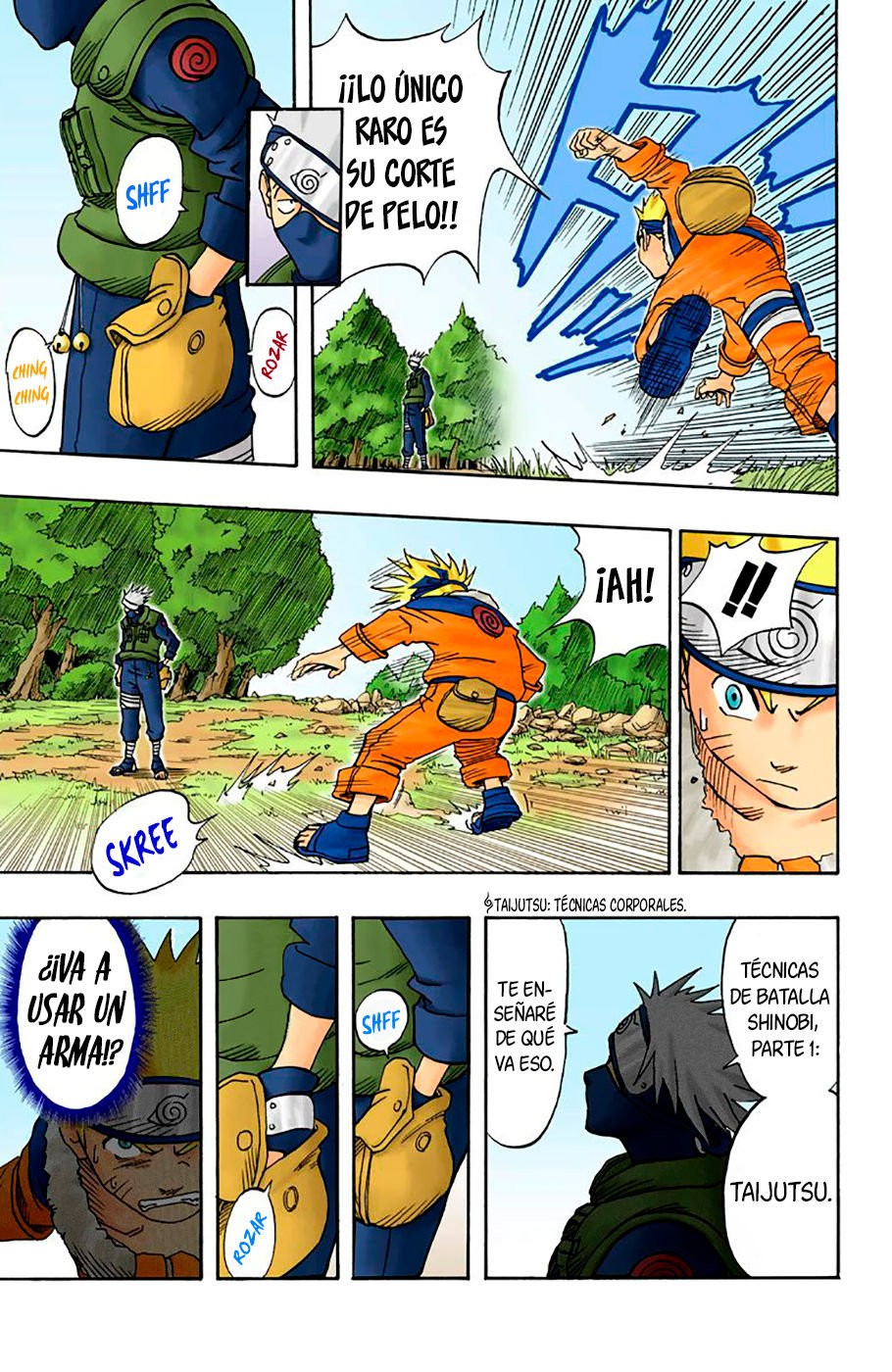 Read Naruto Full Color ES Manga Online
