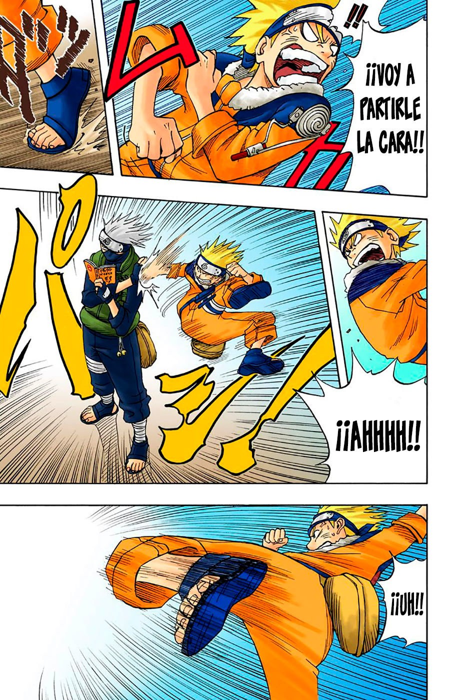 Read Naruto Full Color ES Manga Online