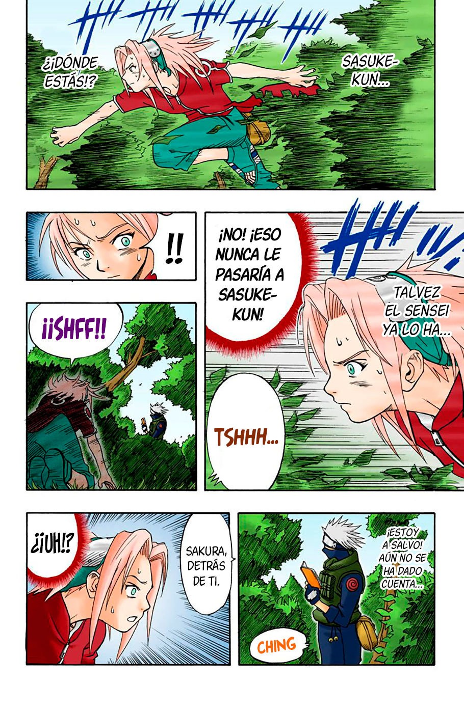 Read Naruto Full Color ES Manga Online