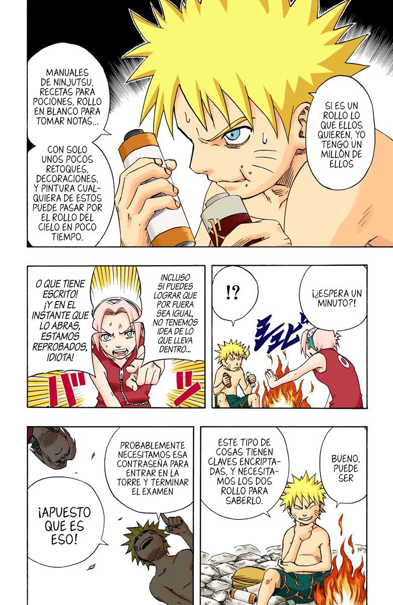 Read Naruto Full Color ES Manga Online