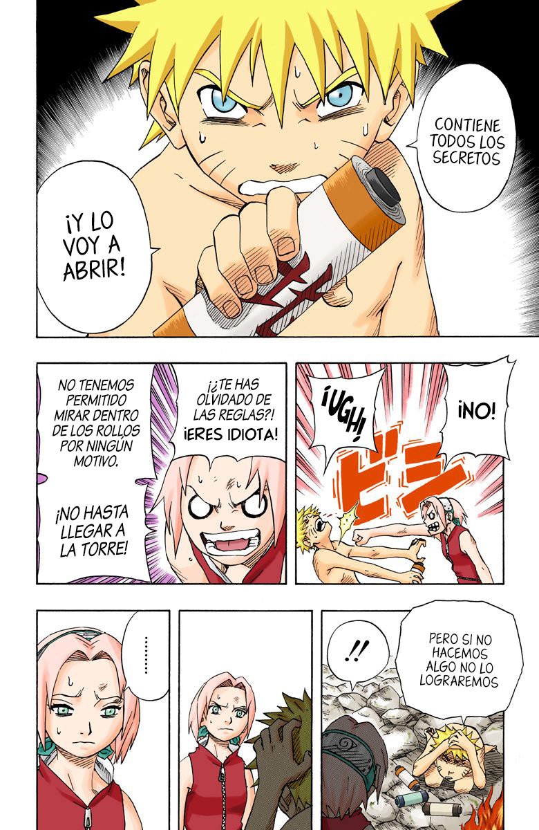 Read Naruto Full Color ES Manga Online