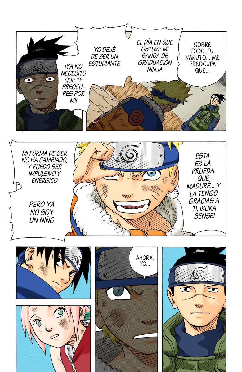 Read Naruto Full Color ES Manga Online