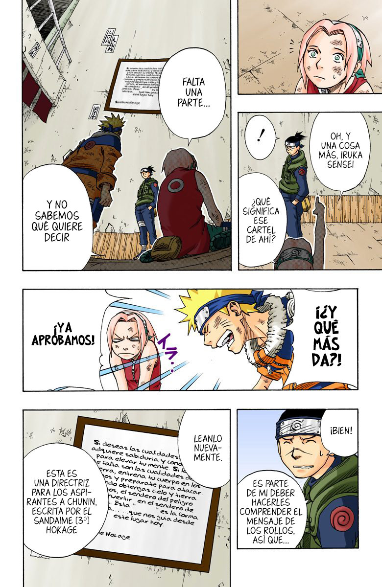 Read Naruto Full Color ES Manga Online