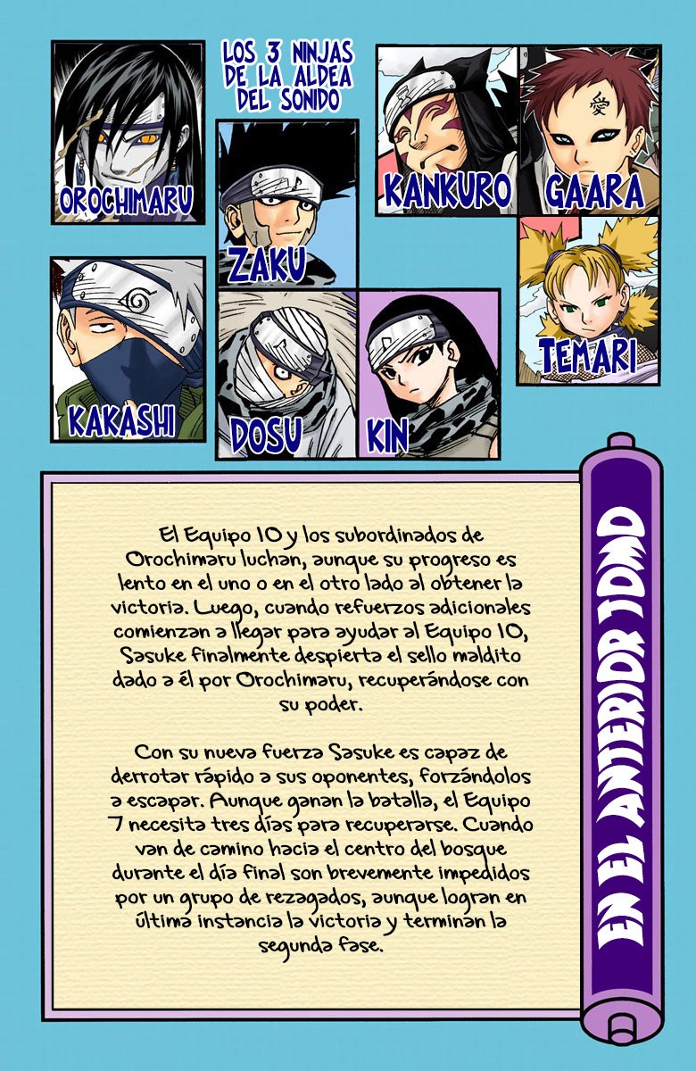 Read Naruto Full Color ES Manga Online