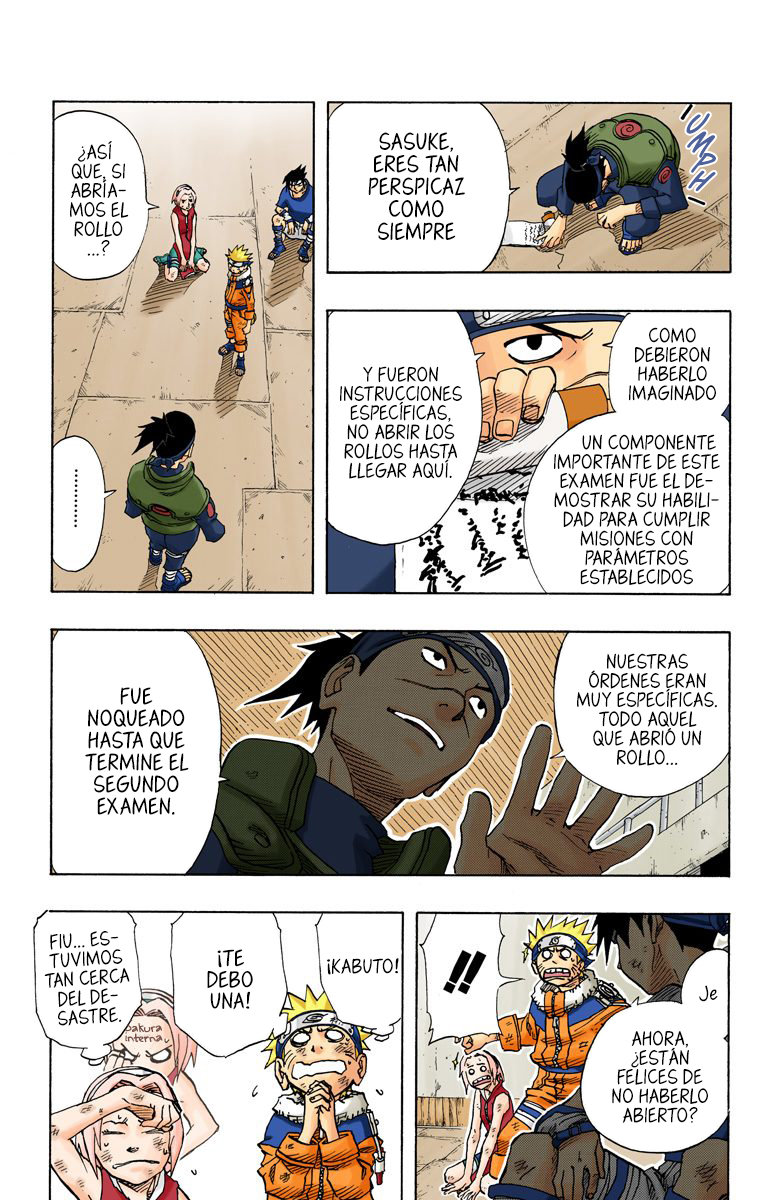 Read Naruto Full Color ES Manga Online