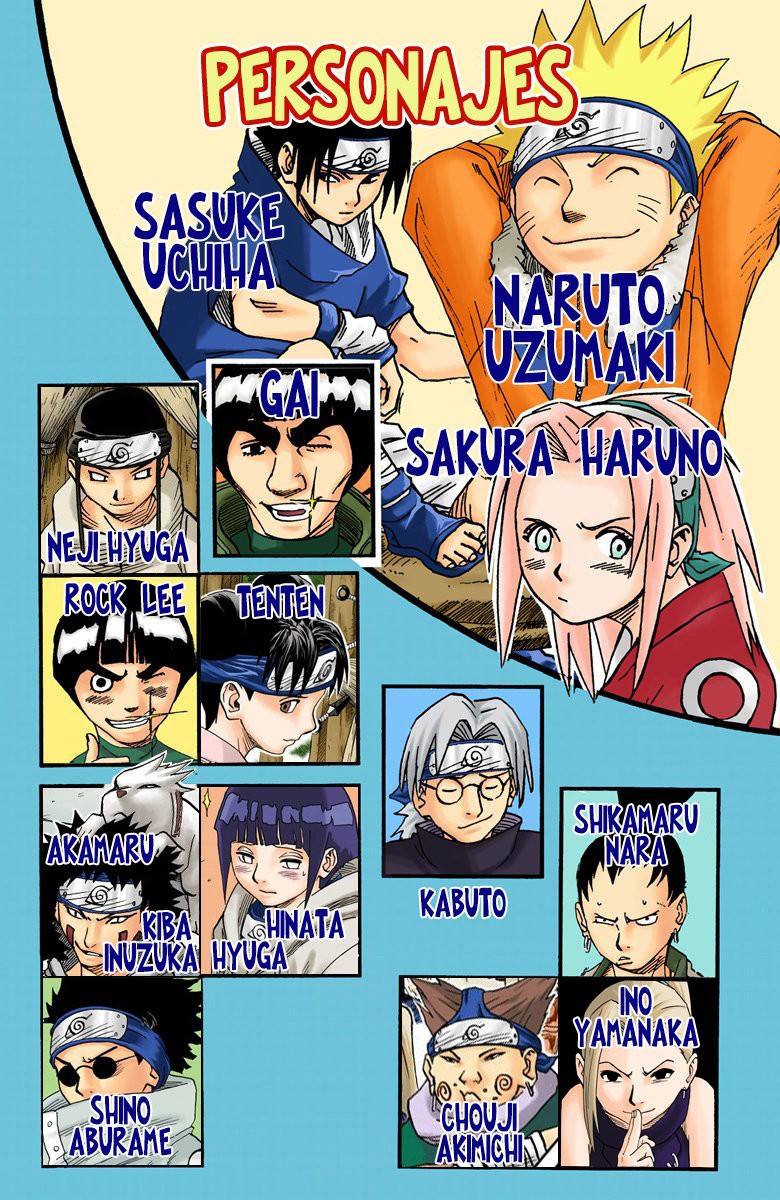 Read Naruto Full Color ES Manga Online