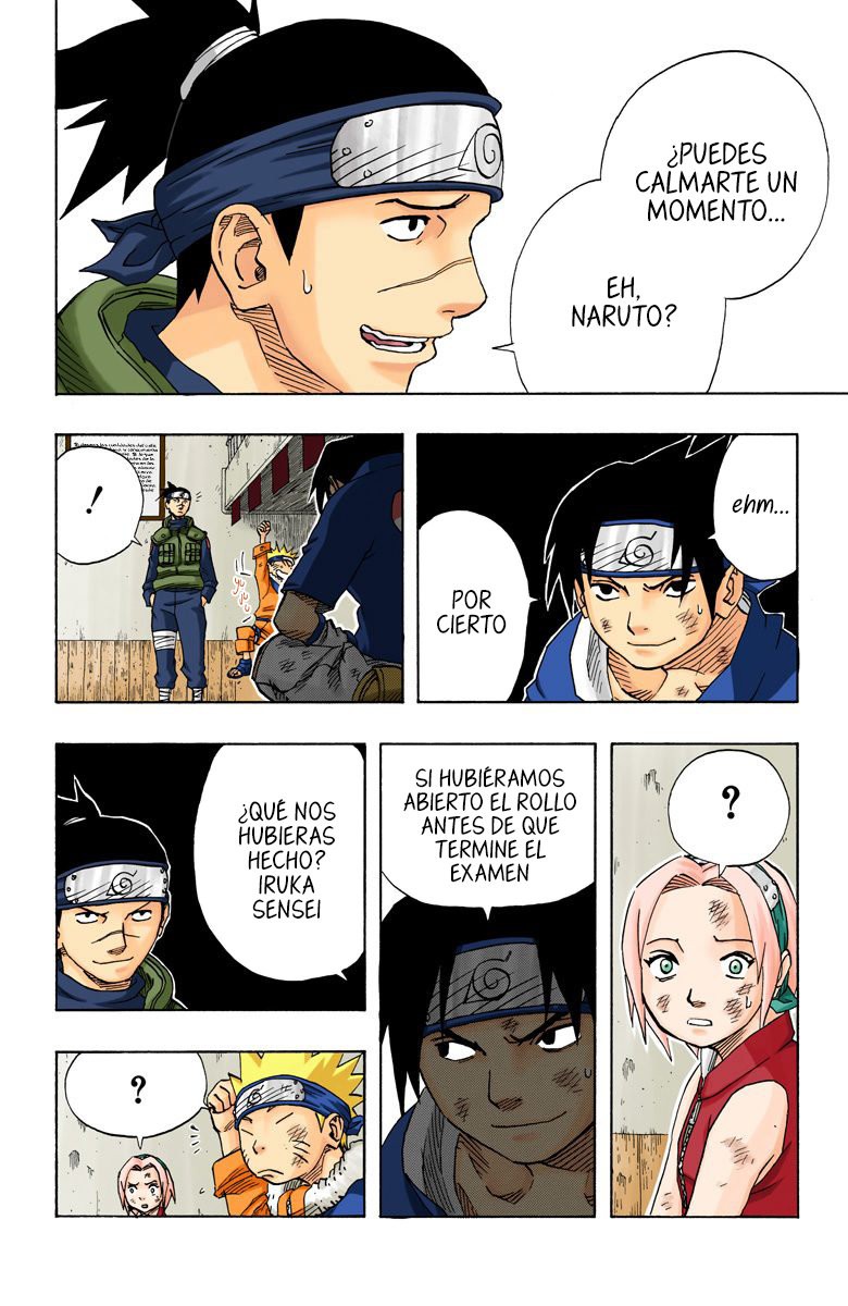 Read Naruto Full Color ES Manga Online