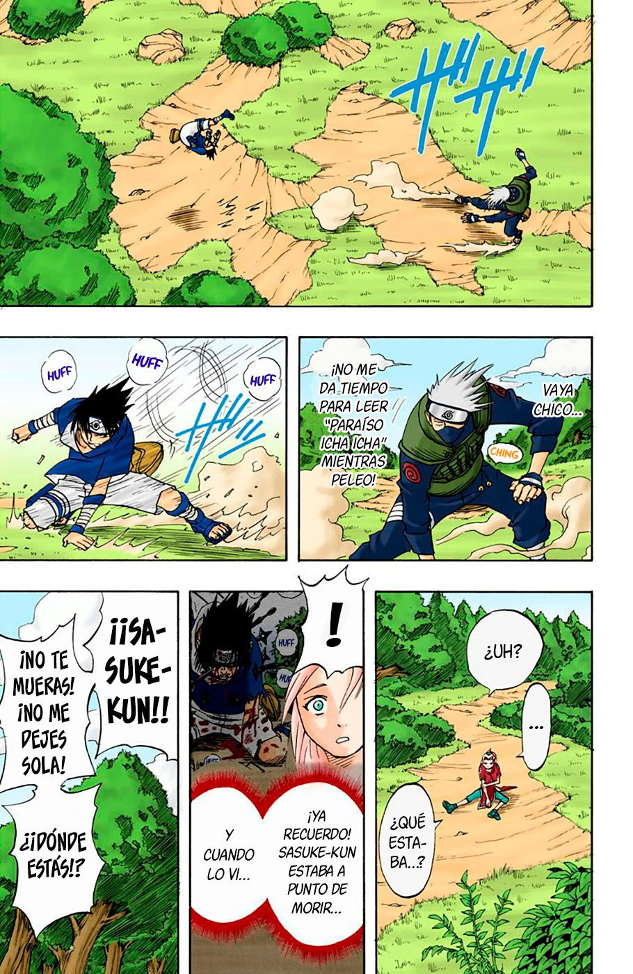 Read Naruto Full Color ES Manga Online