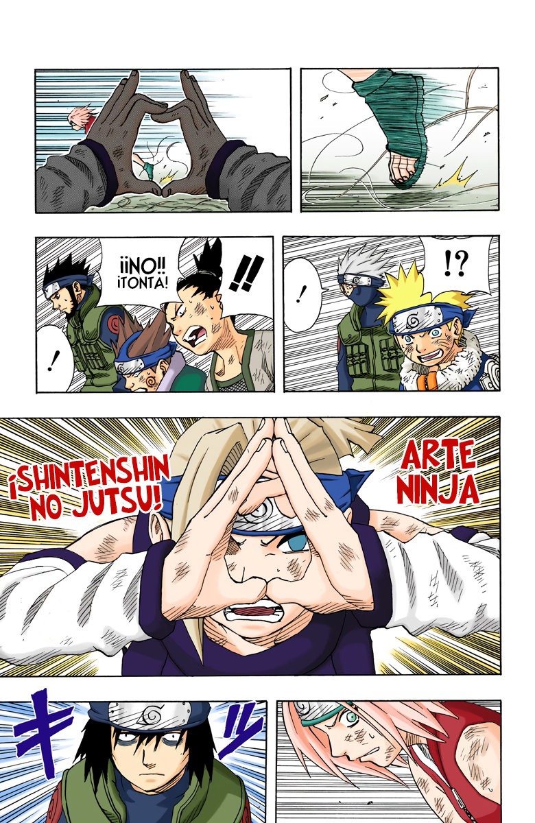 Read Naruto Full Color ES Manga Online