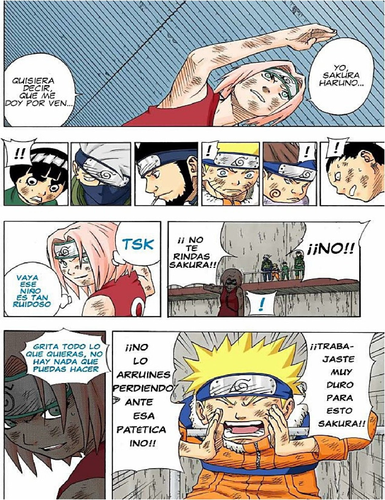 Read Naruto Full Color ES Manga Online
