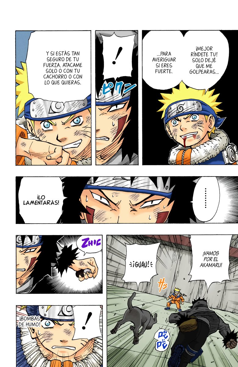 Read Naruto Full Color ES Manga Online