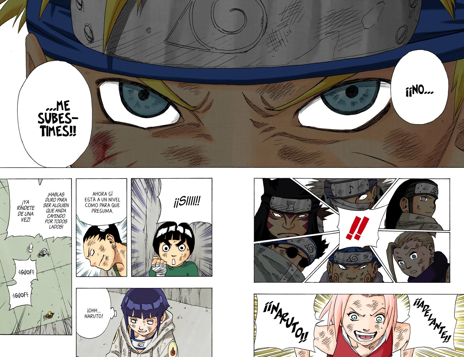 Read Naruto Full Color ES Manga Online