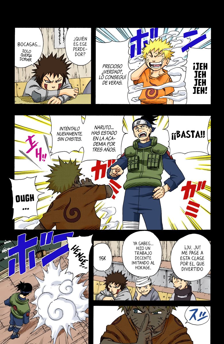 Read Naruto Full Color ES Manga Online