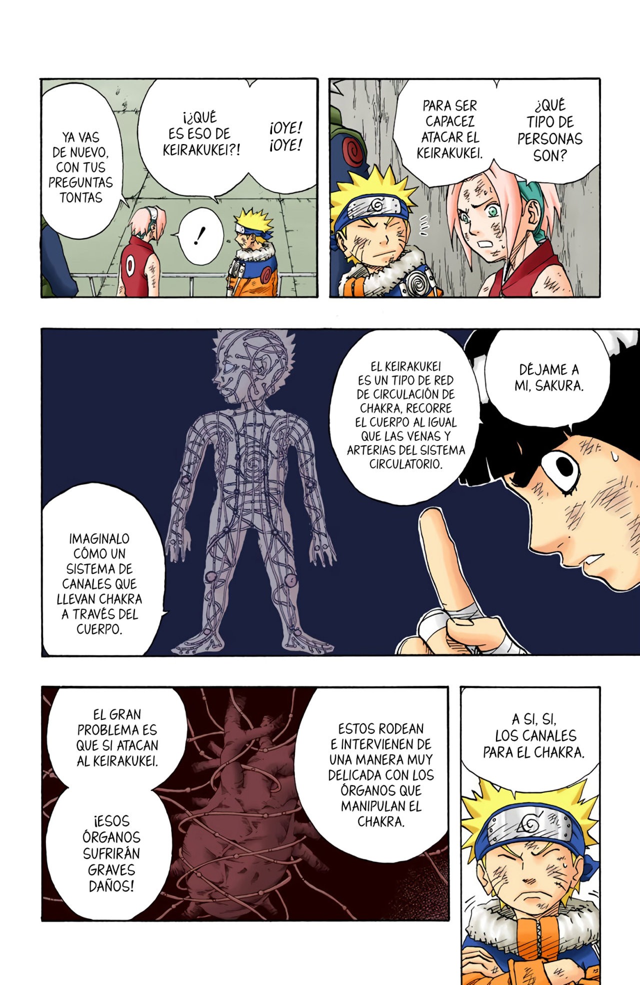 Read Naruto Full Color ES Manga Online