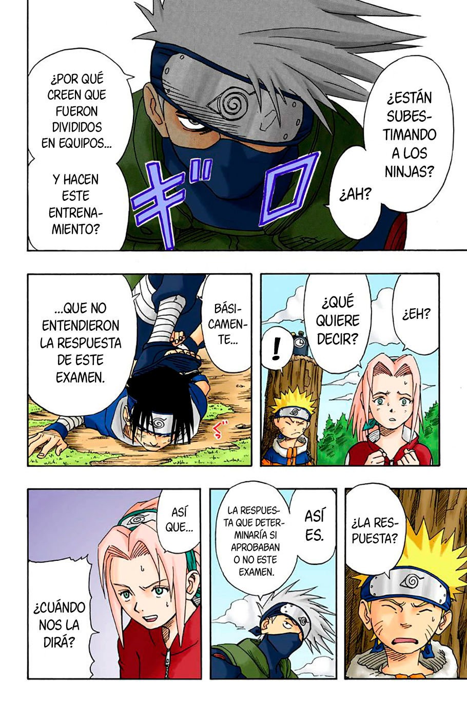 Read Naruto Full Color ES Manga Online