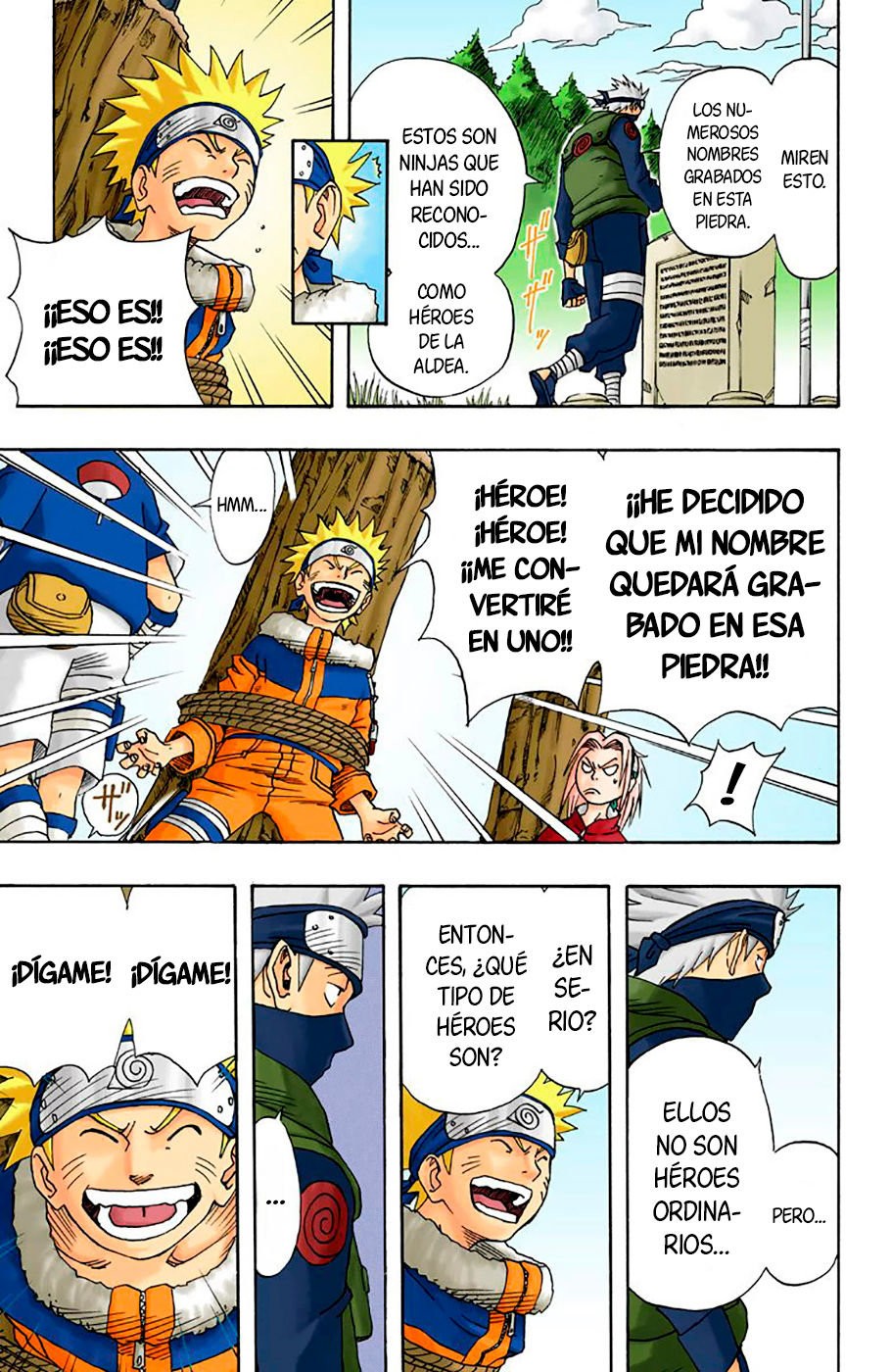 Read Naruto Full Color ES Manga Online