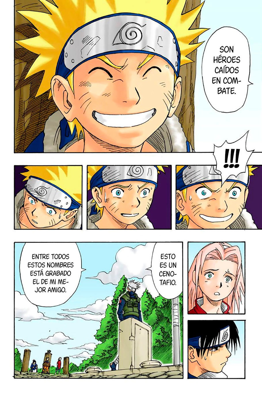 Read Naruto Full Color ES Manga Online