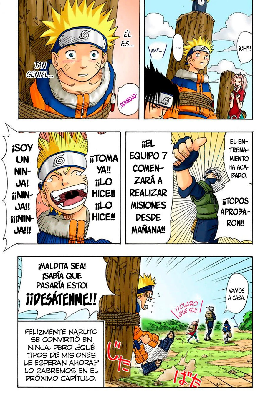 Read Naruto Full Color ES Manga Online