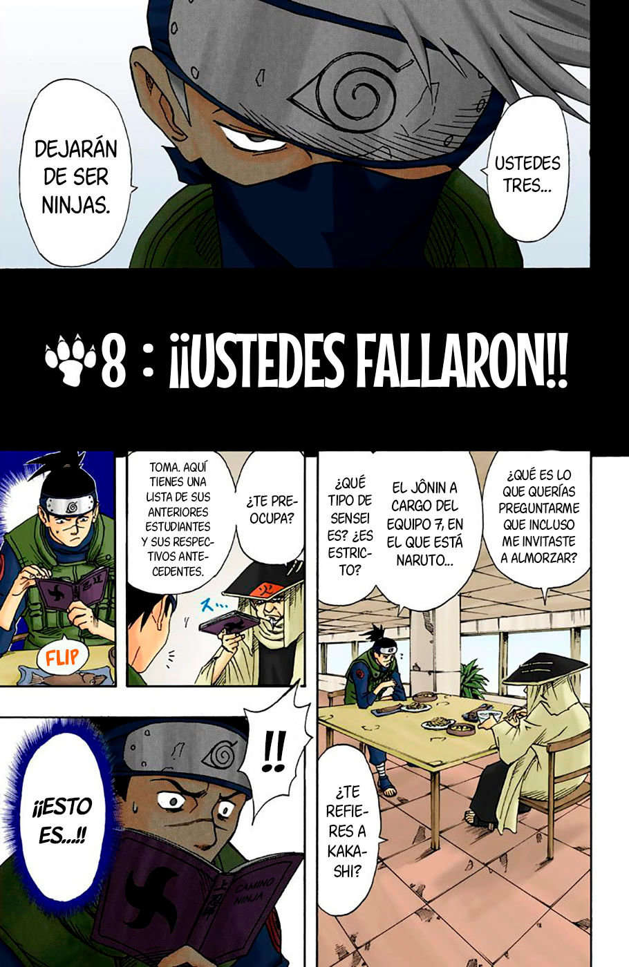 Read Naruto Full Color ES Manga Online
