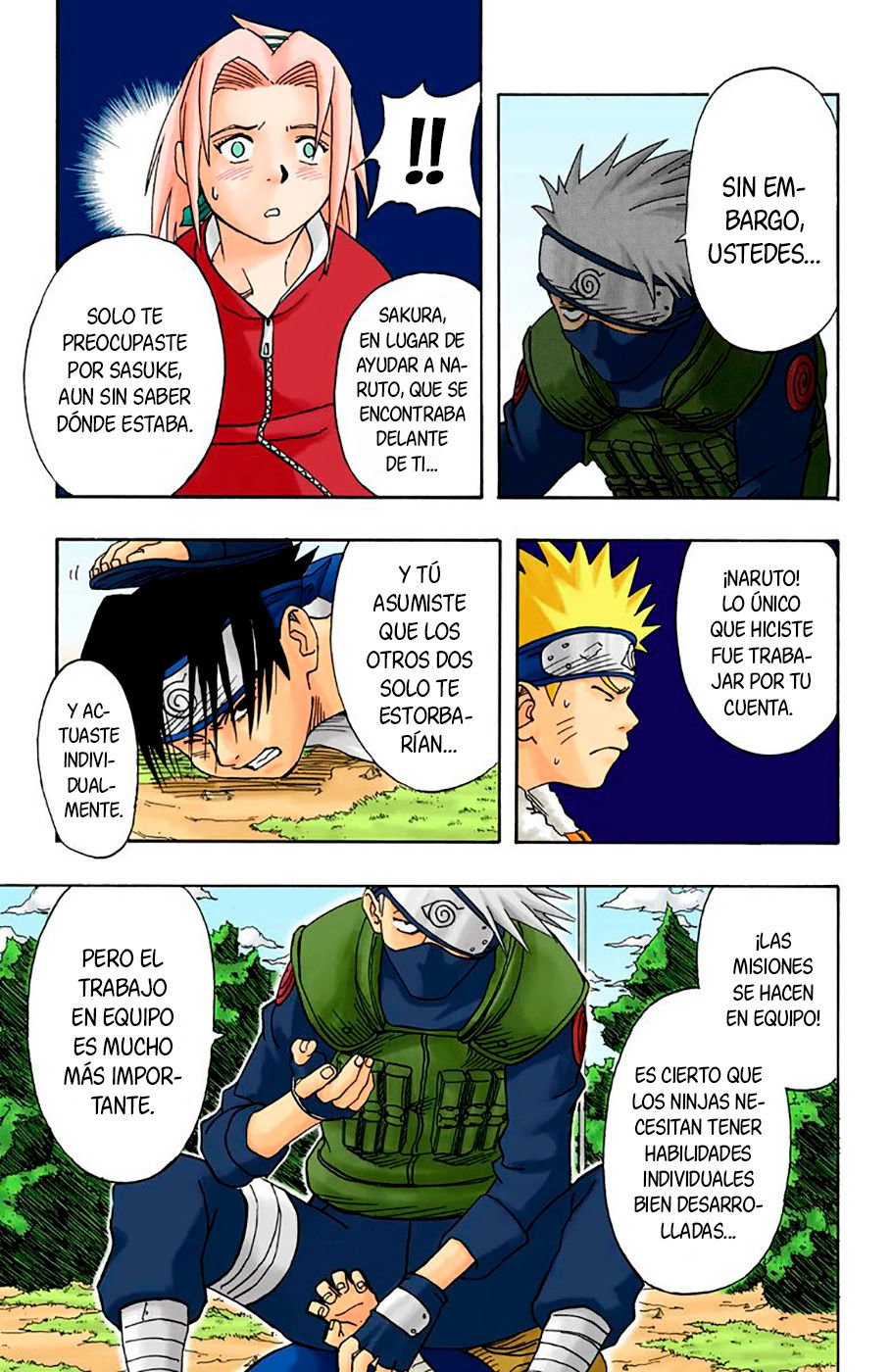 Read Naruto Full Color ES Manga Online