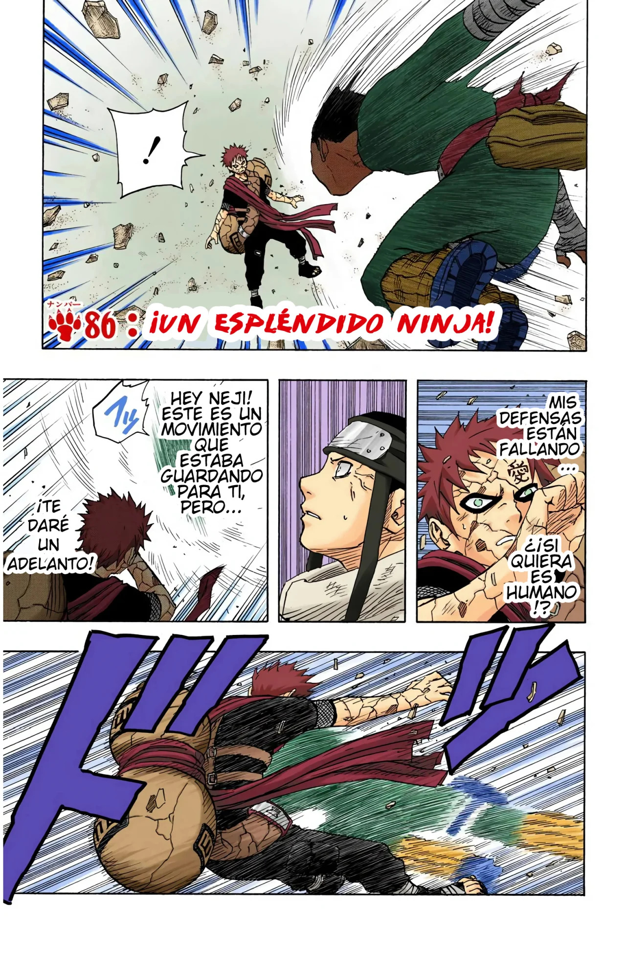 Read Naruto Full Color ES Manga Online